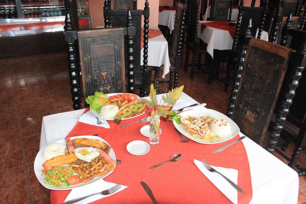 Ebony Hotel Huaraz  Buitenkant foto